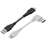 超短USB3.0移动硬盘数据线三星Note3手机数据线 弯头充电线