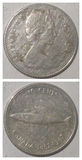 卖硬币的小火柴 加拿大 10分 1967入邦百年 2.3g80% 18mm银币km67