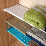 隔断厨房橱柜衣橱置物架可伸缩分隔板层架衣柜内分层隔板柜子收纳