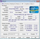 Intel LGA2011 Xeon E5-2680 2.7G-3.5G QB79 8核16线 QS不挑板