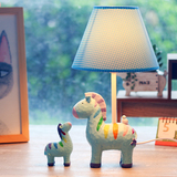 创意时尚卡通可爱动物台灯儿童房卧室可调光版温馨床头灯装饰台灯