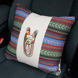 波西米亚汽车用品沙发抱枕床头靠枕靠垫靠背含芯办公室护腰枕午睡