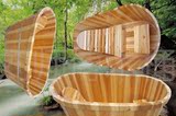 缸洗澡桶大木盆可定制香杉木 成人泡澡桶木桶洗浴桶沐浴桶木质浴
