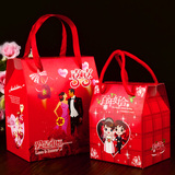 结婚庆用品创意 手提袋喜糖盒子喜糖袋纸袋婚礼糖盒纸盒礼品袋