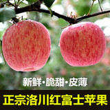 正宗农家陕西洛川红富士苹果冰糖心有机新鲜水果包邮10月中旬发货