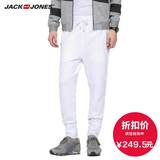 JackJones杰克琼斯针织弹力宽松青年男士夏季动卫裤C|216114023