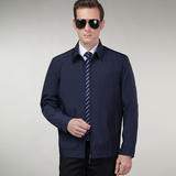 2015春季 柒牌夹克中年男装立领薄款商务休闲夹克衫大码男士外套