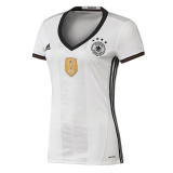 专柜正品 2016欧洲杯德国队主场球衣 女装款式 足球运动队服短袖