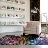 现代简约地毯客厅沙发垫 北欧美式地毯地中海卧室床前毯埃及进口