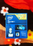 Intel/英特尔 I7-4790K 盒装CPU 盒装睿频4.4G 秒E3 1231 v3
