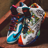 美国直邮正品Nike LeBron XI 詹姆斯11代鸳鸯 战靴耐克男士篮球鞋