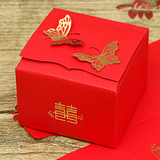 婚礼糖盒结婚喜糖包装盒喜糖盒子创意礼品盒2016糖果盒婚庆回礼盒