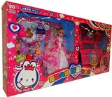 正品防伪儿童玩具挪拉马修精美公主包公主个性换装时尚女孩化妆包