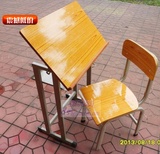 美术课桌椅 厂家直销美术桌 画画桌 美术培训 绘画桌 A011