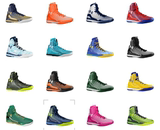 美国代购UA安德玛Drive库里2代篮球鞋全明星MVP球鞋高帮男子战靴