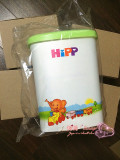 现货德国喜宝hipp密封罐储藏罐奶粉盒米粉盒不含BPA其他品牌可用