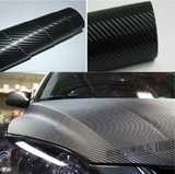 汽车摩托车改装3D亚光汽车碳纤维贴纸 车用三代立体贴膜 碳纤维纸