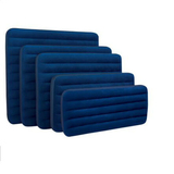 原装INTEX单人条纹植绒床充气床垫双人气垫床午休床野营气垫包邮