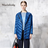 Marisfrolg玛丝菲尔 时尚撞色轻薄羽绒服外套 专柜正品秋季新女装