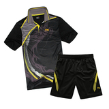 新款 正品李宁乒乓球服男女款套装 速干透气龙纹图案乒乓球比赛服