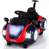 儿童电动车太空车四轮双驱动带摇摆玩具小汽车 可坐人婴幼儿小孩
