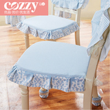 cozzy椅垫餐厅座椅垫 防滑餐椅垫桌布椅子坐垫椅套布艺椅子垫2只