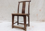 清代老楸木灯挂椅子明式苏作旧家具中式摆件装饰靠背椅