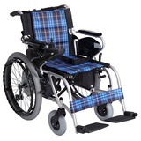 互邦电动轮椅车HBLD1-F铝合金轻便折叠老人残疾人代步车BF