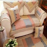 外贸出口高品质沙发垫纯棉布艺组合沙发垫北欧宜家沙发垫蝴蝶结