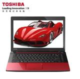 Toshiba/东芝 C40D-AS06R1笔记本电脑A6四核2G750GWIFi 红色包邮