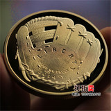 精美美国棒球纪念币收藏纪念章镀金币硬币钱币运动礼物