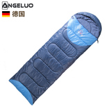 德国安戈洛睡袋户外加厚保暖睡袋可拼接成人冬季羽绒棉拼色