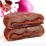 韩国进口 乐天名家年糕派 巧克力夹心打糕 年糕派 186g