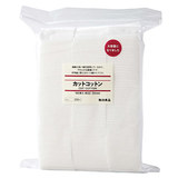 日本进口MUJI无印良品化妆棉卸妆棉净白型无漂白165/180/189