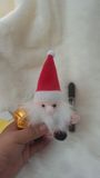2016新年圣诞老人毛绒玩具挂件小号创意圣诞节礼品玩偶娃娃可开票