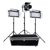 1000W 聚光灯+ 三基色演播室灯具组合套装小型虚拟演播室抠像灯光