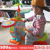 汇乐玩具666悦动爵士鼓大号儿童架子鼓电子鼓早教玩具宝宝音1-3岁