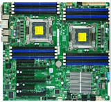 超微X10DRI X99主板 支持E5-2600 V3 CPU 服务器主板C610芯片组