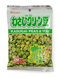 日本原装进口零食品 春日井 膨化芥末味青豆米果 94g