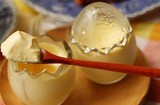 批发促销耐高温无铅鸡蛋壳玻璃布丁杯慕斯玻璃瓶果冻布丁模具鸡蛋