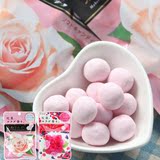 日本零食品 嘉娜宝Kracie 新款莓果玫瑰香体糖约会必备清新口气