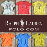 美国代购 Polo Ralph Lauren拉夫劳伦男女童宝宝纯棉短袖T恤