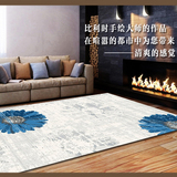 瑞家进口地毯客厅 简约抽像后现代茶几垫沙发卧室时尚日韩地毯
