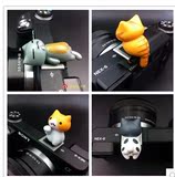 日本niconico猫咪可爱热靴盖70D 6D佳能尼康索尼单反微单相机配件