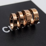 卡地亚戒指经典螺丝纹love钛钢不褪色防过敏食指指环