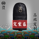 初弎私人高端定制中国风创意狮子头DIY个性礼物潮牌复古胸包43004