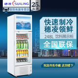 穗凌 LT4-248立式商用双温上冷冻下冷藏冷柜展示柜雪糕冰柜商用