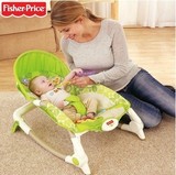 费雪正品摇椅婴儿多功能电动按摩震动安抚躺椅可折叠摇篮BCD30