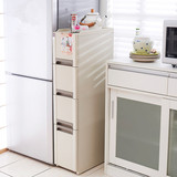 24厘米夹缝抽屉式收纳柜卫生间可移动储物整理柜塑料缝隙置物柜子