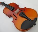 考级小提琴虎纹成人乐器乌木配件06儿童初学者手工实木
